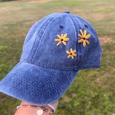 Dive into Floral Custom caps